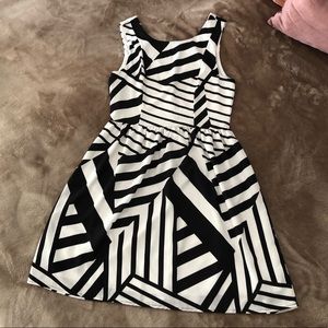 Black & White Everly Dress